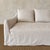 Textile Lyon Sofa by Bloom Home Inc, Greige Belgian Linen, Modern Design For Sale - Image 7 of 9