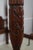 Henkel Harris Queen Size Rice Carved Mahogany Poster Bed For Sale - Image 11 of 17