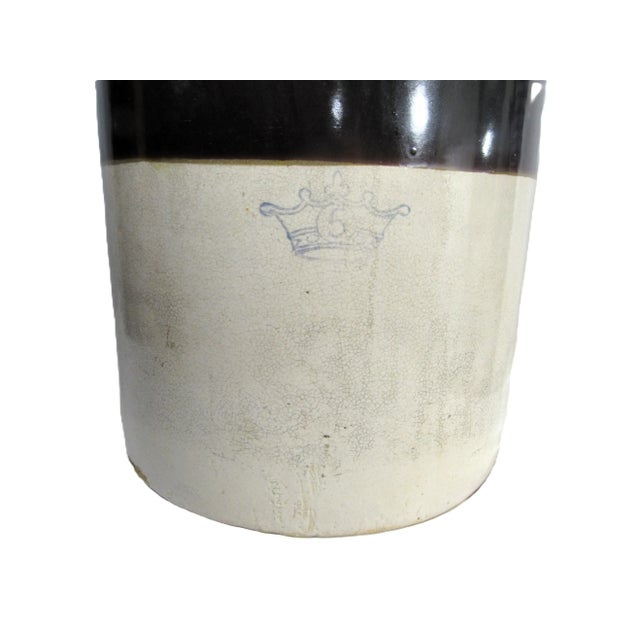 A. Robinson & Company Robinson Ransbottom Crown Crock 5 Gallon For Sale - Image 4 of 6