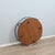 Large Italian Round Chrome and Smoked Glass Coffee Table on Wheels, 1970s For Sale - Image 6 of 13