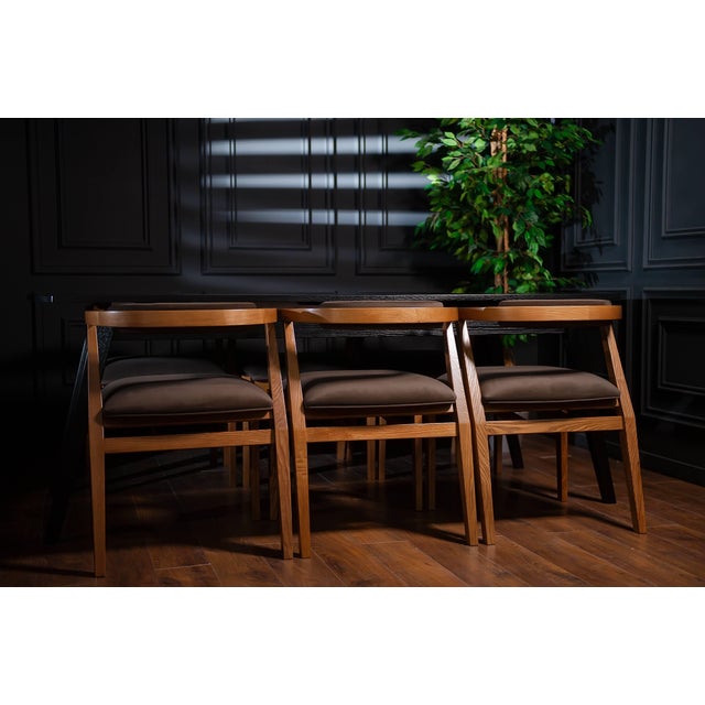 Acline Wood Black Dining Table Chairish