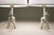1950s Rare Matched Pair Kay Bojesen Denmark Hand Painted Danish Modern Wood Zebra Table Lamps Monkey For Sale In Los Angeles - Image 6 of 9