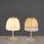 Glass Table Lamps from Leucos, 1970, Set of 2 For Sale - Image 11 of 12