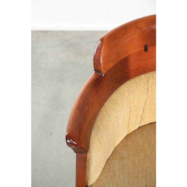 Wood Schuitema Shaker Series Dining Chair with Yellow Fabric For Sale - Image 7 of 13