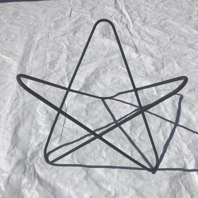 Knoll Knoll Mid-Century Modern Butterfly Ottoman Frame For Sale - Image 4 of 6