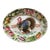 Italian Hand Painted Thanksgiving Turkey Platter Ceramic - Large Oval 14 X 18 For Sale