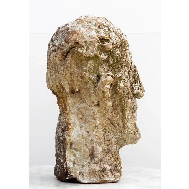 Early 21st Century Óscar Aldonza Torres, Head Sculpture No 7, 2019, Red Stoneware with Shino Glaze For Sale - Image 5 of 18