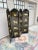 Vintage Lacquered Four Panel Room Divider Screen With Exotic Animals For Sale - Image 10 of 14