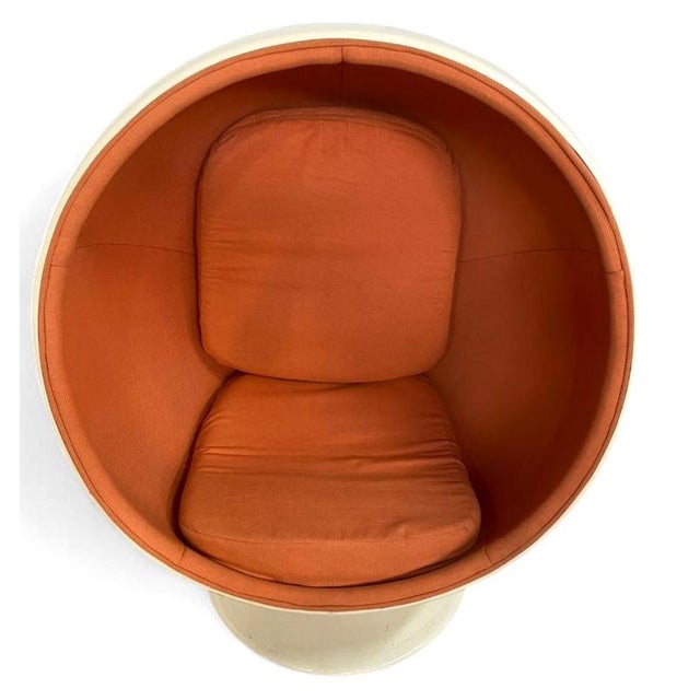 Fiberglass Ball Chair, 1980s For Sale - Image 5 of 18