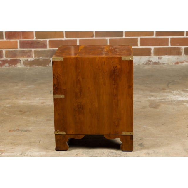 English 19th Century Bissitt & Brunton LTD Campaign Chest with Two Drawers For Sale - Image 12 of 12