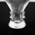 Glass Mid Century Modern Steuben Art Glass Flared Crystal Bowl with Pinched Base 20th Century For Sale - Image 7 of 8