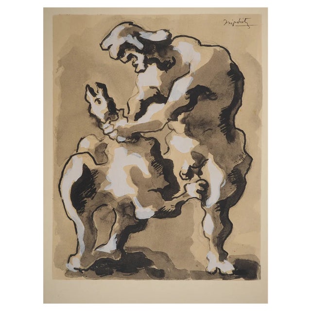 Jacques Lipchitz, The Vulture, Original Lithograph For Sale