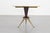 1950s Mid-Century Modern Marble with Wood and Brass Round Coffee Table by Osvaldo Borsani, 1950s For Sale - Image 5 of 13