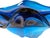 Large Stingray Glass Centerpiece Bowl 21" Oversize Blue Nautical Coastal Decor For Sale - Image 18 of 18