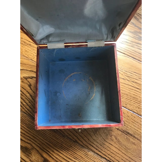 Late 19th Century Antique Victorian Dresser Box With Landscape Portrait For Sale - Image 10 of 12