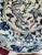Pair of Oversized Chinese Blue & White Porcelain Charger Plates With Dragon & Phoenix Motif – 17.4” For Sale - Image 11 of 12