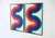 Verner Panton Style Paintings, Set of 2, 1970s, Fabric & Wood For Sale - Image 3 of 7