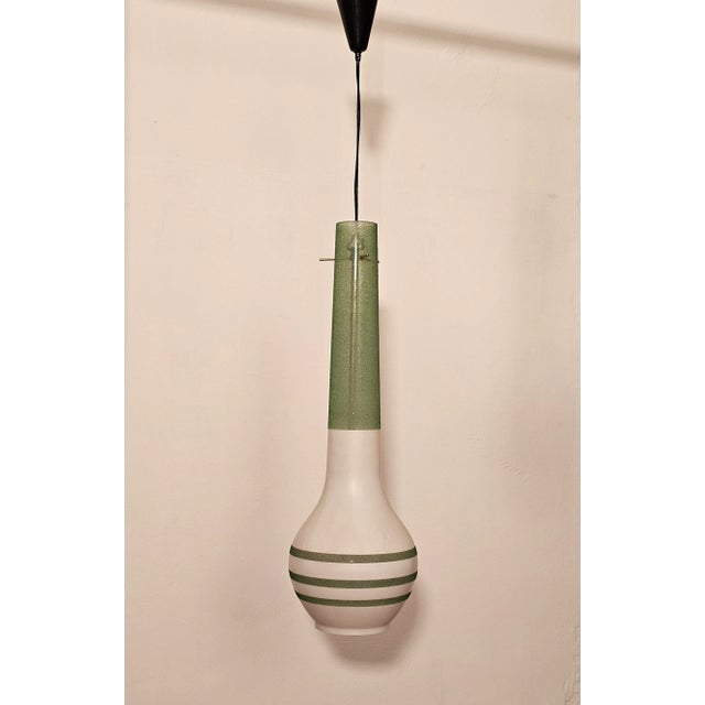 Murano Glass Pendant Lamp, Italy, 1950s For Sale - Image 6 of 6