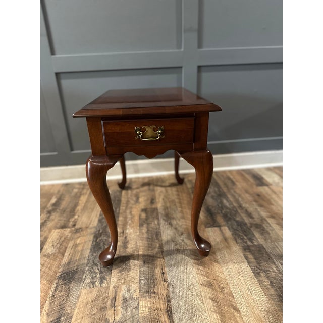 Classic craftsmanship meets timeless elegance with this vintage Pennsylvania House end table. Beautifully constructed from...
