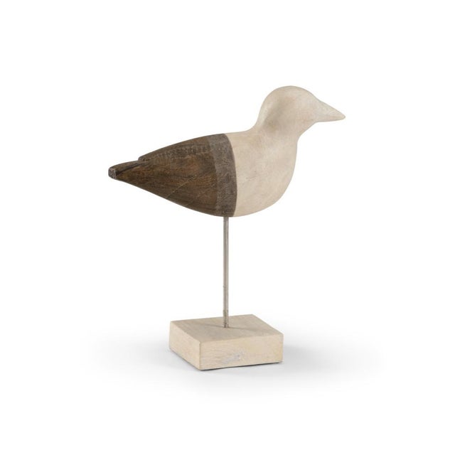 Contemporary Wildwood Mango Wood Shorebird, Small For Sale - Image 3 of 3