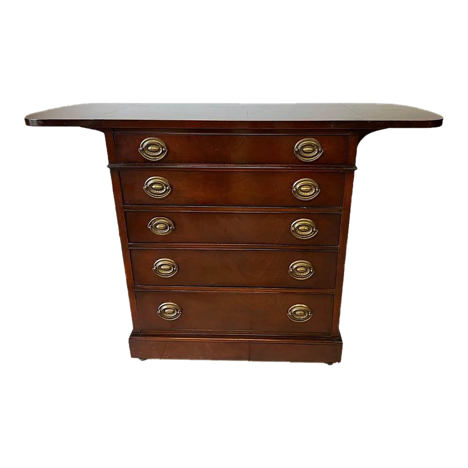 Mid 20th Century Drexel New Travis Court Collection Mahogany Drop