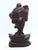 Antique Chinese Happy Buddha Carved Hardwood Statue For Sale - Image 6 of 8