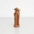 Orange Plaster Virgin Figure, 1950s For Sale - Image 8 of 13
