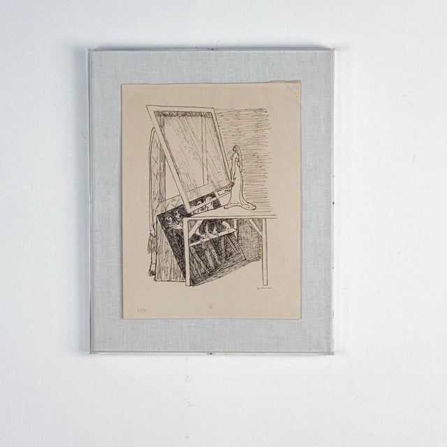 Printmaking Materials "Magic Mirror Xiii" From Day and Dream by Max Beckmann For Sale - Image 7 of 7