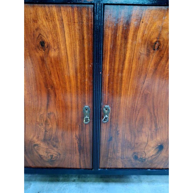 Art Deco Wooden Display Cabinet, 1930s For Sale - Image 6 of 10