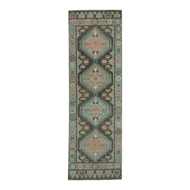Turkish Oushak Rug 2'9" x 8'7" #20033 For Sale