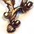 Antique Hand-Carved Gilt Wood Console - Wall Mount - Faux Marble Top For Sale - Image 10 of 12