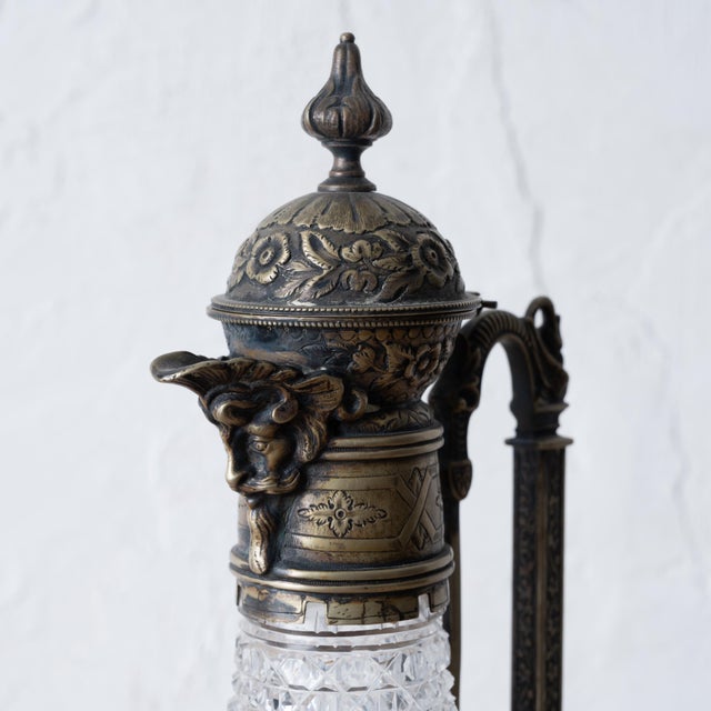 Silver Victorian Bacchic Flagon, c.1890 For Sale - Image 8 of 11
