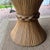 McGuire Bamboo Rattan Hourglass Dining Table Signed For Sale - Image 11 of 12
