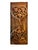 1960s Vintage Hand-Carved Indian Rosewood (Sheesham) Folding Book Stand / Lectern With Intricate Floral Carvings For Sale - Image 5 of 10