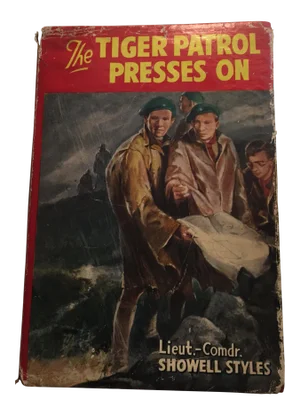 "The Tiger Patrol Presses On" 1961 Book
