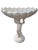 Italian Vintage Italian White Ceramic Putto Shell Compote Bowl / Figural Centerpiece, 14" For Sale - Image 3 of 8