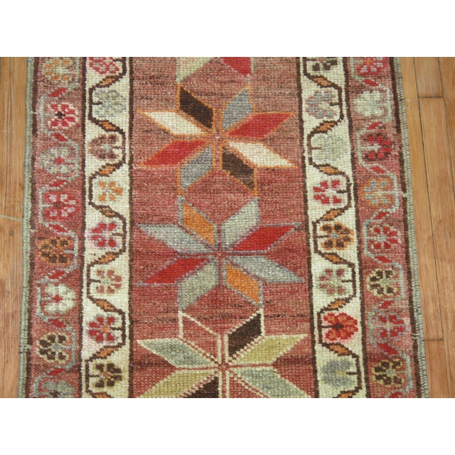 1940s Vintage Turkish Anatolian Runner - 2'9" x 11'9" For Sale - Image 5 of 7