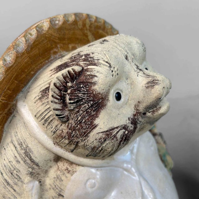 Decorative Tanuki Tanuki Statue, 1970s For Sale - Image 8 of 13