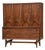 1960s Refinished Broyhill Brasilia Walnut Tall Dresser For Sale