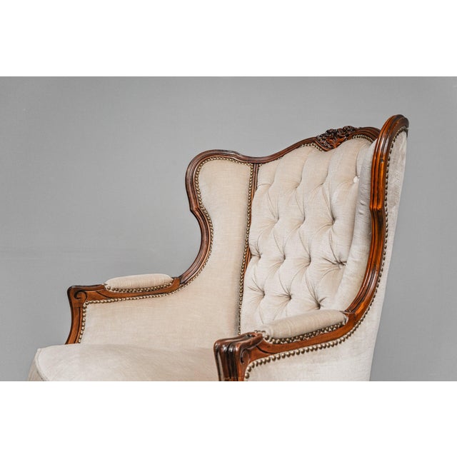 Baroque Style Armchair, 20th Century For Sale - Image 15 of 18