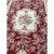 Burgundy Handwoven French Style Needlepoint Rug 8'0" X 10'0" For Sale - Image 8 of 9