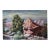 1970’s Vintage Impressionist Desert Landscape Oil on Canvas Painting, Signed, Unframed For Sale