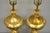 Metal Vintage Italian Hollywood Regency Gold Gilt Iron Metal Fretwork Table Lamps Pair For Sale - Image 7 of 12