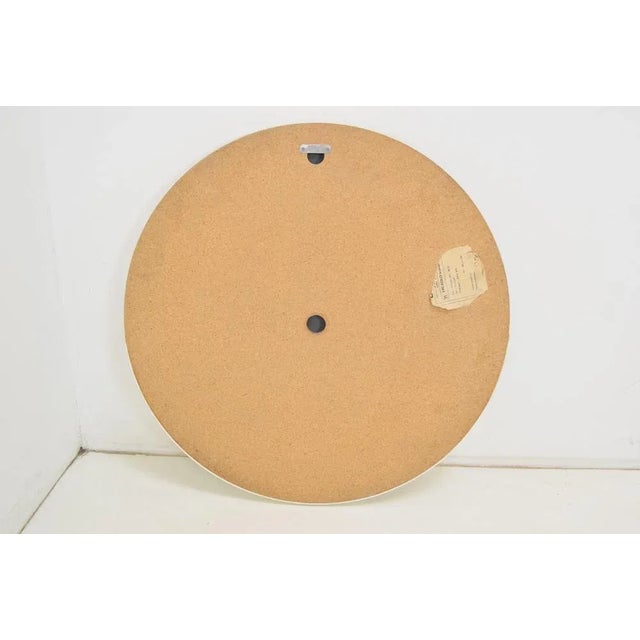Mid-Century Wall Round Mirror, 1970s For Sale - Image 9 of 10