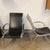 Mid-Century Modern Leather and Aluminium Lounge Chairs by Rudolf Szedleczky, 1970s, Set of 2 For Sale - Image 3 of 17