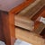 Antique Sheraton Cherry 2-Drawer Stand With Sandwich Glass Knobs C1840 For Sale - Image 18 of 18