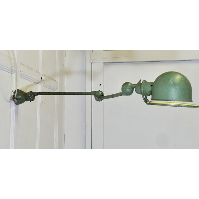 Industrial Vintage French Industrial Articulated Wall Light, 1950s For Sale - Image 3 of 9