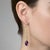 Not Yet Made - Made To Order Art Nouveau Amethyst Drop Earrings Silver, Gold, A Pair For Sale - Image 5 of 5