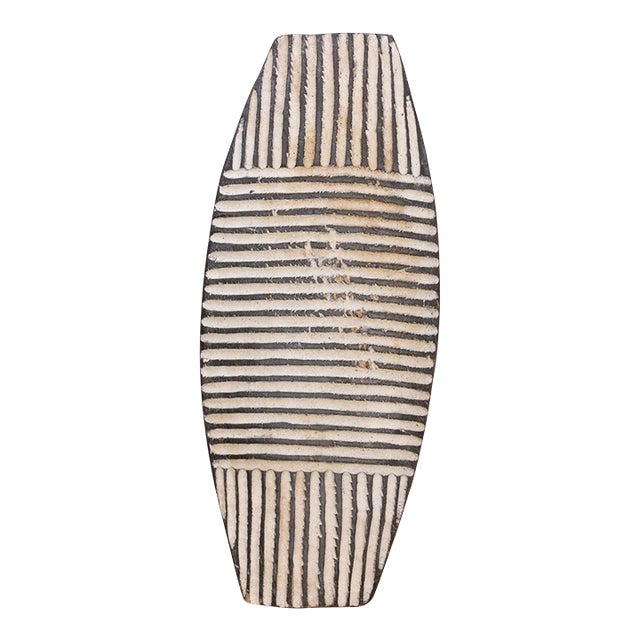 African Black & White Shield For Sale