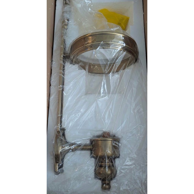 Visual Comfort Large Georgian Hurricane Candle Holder Sconces For Sale In New York - Image 6 of 6